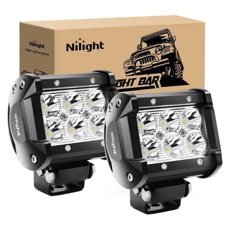 4inch 18W 1260LM Spot LED Pods Pair Nilight