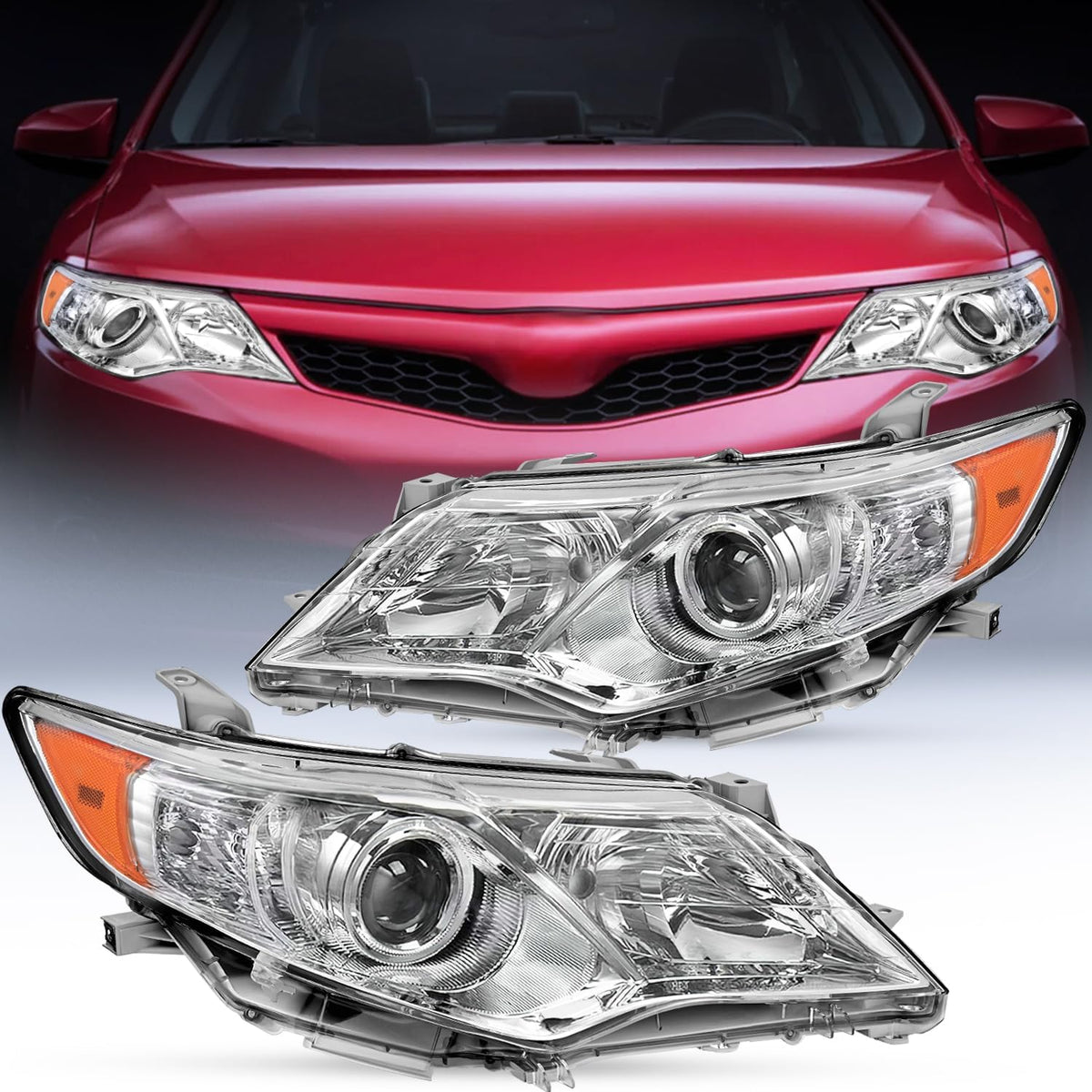 2012-2014 Toyota Camry L/LE/XLE/Hybrid LE XLE Headlight Assembly