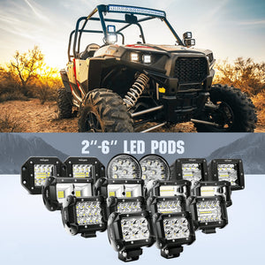 2-6 inch Led Light Bar