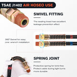 12FT Semi-truck Air Brake Hose Assembly Nilight