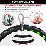 15FT 3-in-1 ABS Electrical Cord Cable & Rubber Air Power Line Hose Kit Nilight