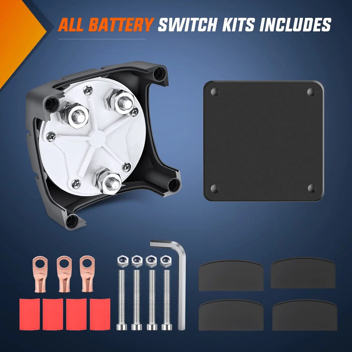 1-2-Both-Off Battery Disconnect Switch kits Nilight