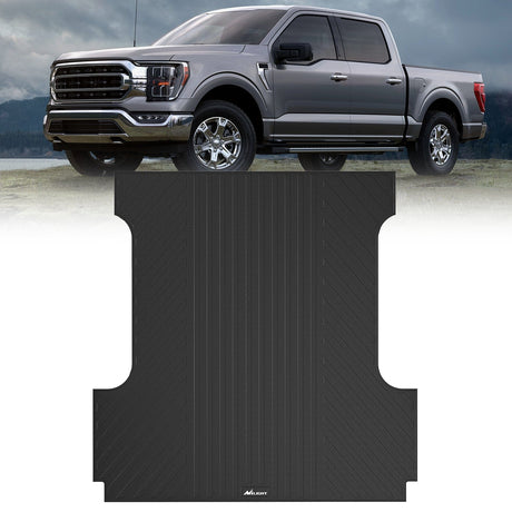 5.5ft Rubber Short Bed For 2015 2016 2017 2018 2019 2020 2021 2022 Ford F150 SuperCrew Cab Nilight