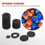 100 Pcs Hole 7.5mm 8mm Rocker Moulding Clip & Wheel Flare Moulding Clip with Sealer Replace Toyota 75495-35010 75397-35010 Nilight