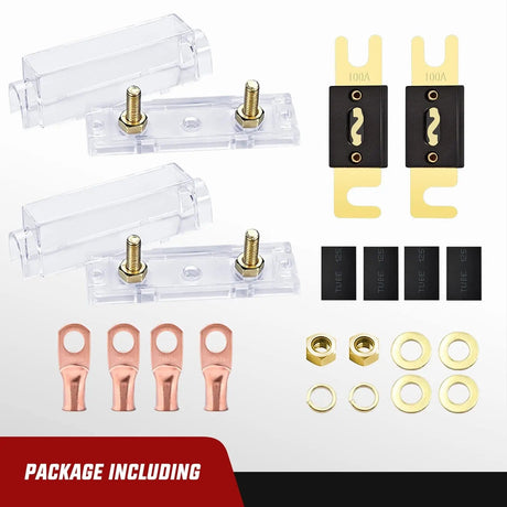 100A ANL Fuse with ANL Fuse Holder Nilight