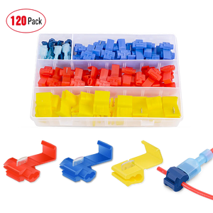 Connectors Assortments 100Pcs Quick Splice Wire Terminals