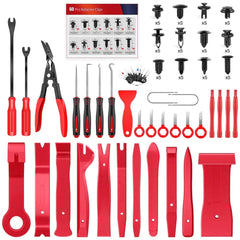 102 Pcs Trim Removal Tool Kit Red