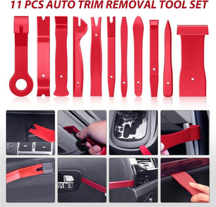 102 Pcs Trim Removal Tool Kit Red Nilight