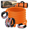 7/8in x 20ft Kinetic Recovery Rope & 2PCS 1/2 in x 24 in Soft Shackle Nilight