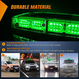 12 Inch 48 Leds Roof Top Green Emergency Strobe Light Nilight