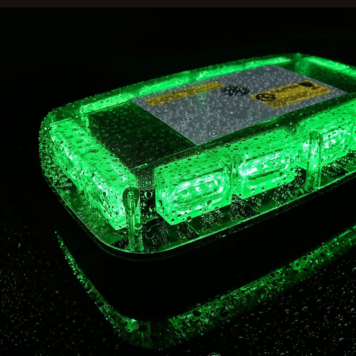 12 Inch 48 Leds Roof Top Green Emergency Strobe Light Nilight