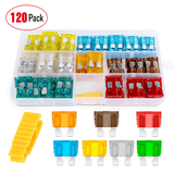 accessory 120Pcs Standard Blade Fuse Assortment kit