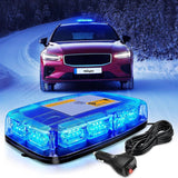 led strobe light 12" 48 Leds Roof Top Blue Emergency Strobe Light