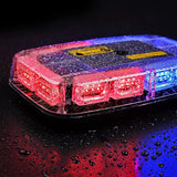 led strobe light 12" 48 Leds Roof Top Blue Red Emergency Strobe Light