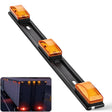 14 Inch 9 LEDs Amber Trailer Light ID Bar Nilight