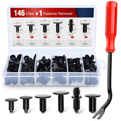 147 Pcs Bumper Retainer Clips Car Push Retainer Kit