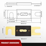 150A ANL Fuse with ANL Fuse Holder Nilight