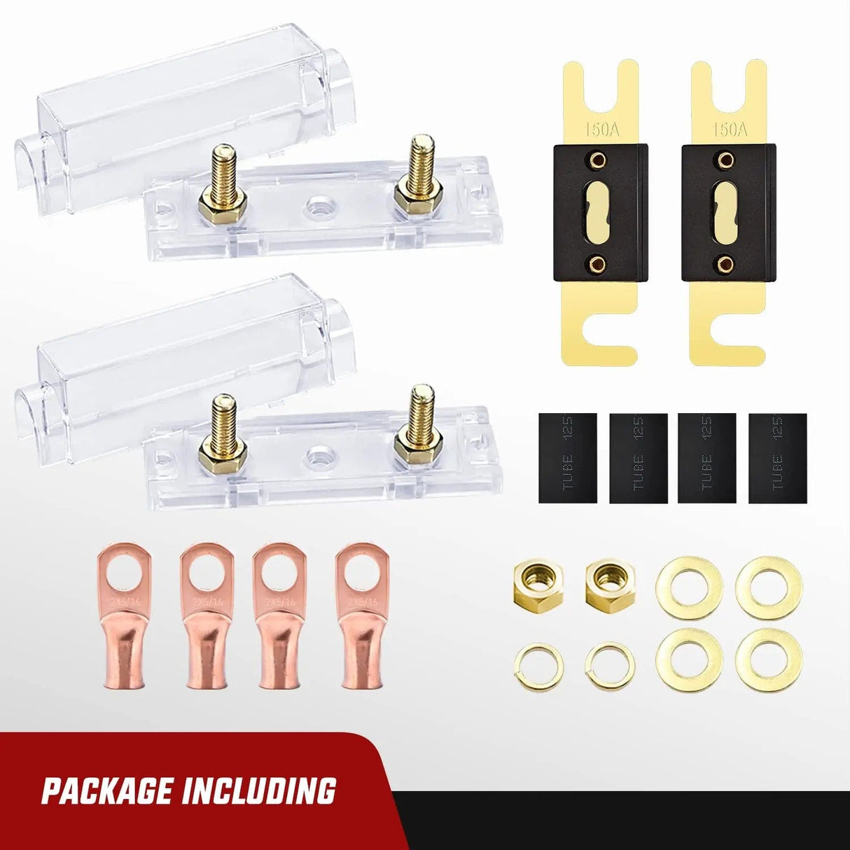 150A ANL Fuse with ANL Fuse Holder Nilight