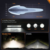 16 Inch 60W 7200LM Slim Spot Flood Osram P8-5W Chips Led Light Bar Nilight Led Light