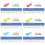 accessory 160Pcs Insulated Wire Crimp Terminal