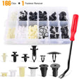 retainer clips 166 Pcs Car Push Retainer Clips Kits For GM Toyota Honda Nissan Mazda