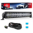 19 Inch 150W 15500LM Anti-Glare Spot Flood LED Light Bar | 16AWG DT Wire Nilight