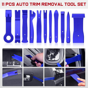 19 Pcs Auto Trim Removal Tool Set Blue Nilight