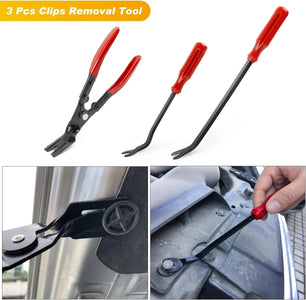 19 Pcs Auto Trim Removal Tool Set Red Nilight