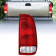 1997-2003 Ford F150 1997-1999 Light Duty 1999-2007 Ford Super Duty Taillight Assembly Red Housing Rear Lamp Replacement OE Style Passenger Side Nilight