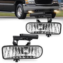 1999-2002 GMC Sierra 1500 2500 2001 2002 Sierra 1500HD 2500HD 3500 2000-2006 Yukon Fog Light Assembly