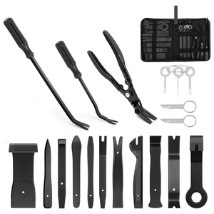 19 Pcs Auto Trim Removal Tool Set Black Nilight