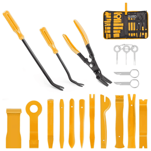 19 Pcs Auto Trim Removal Tool Set Yellow Nilight