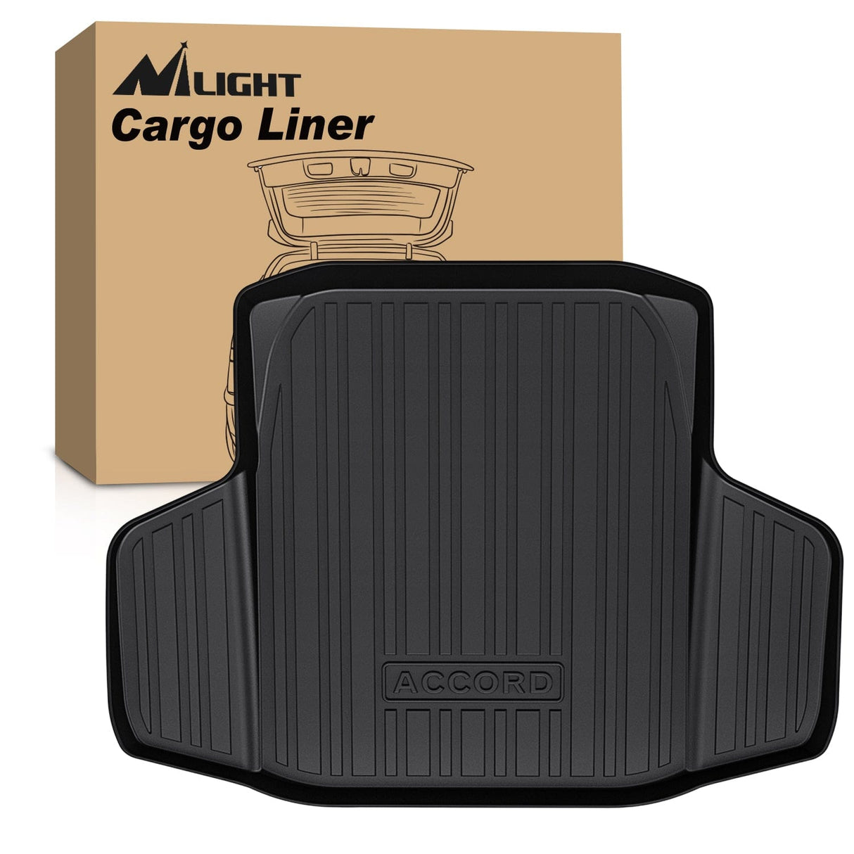 Cargo Mats for Honda Accord Sedan (Include Hybrid) 2023 2024 Nilight