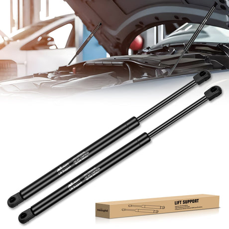 2 PCS Lift Support Struts Replacement for Ford Explorer 2002-2010 Front Hood Gas Springs Shock Rods Nilight