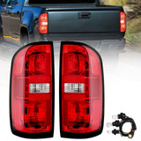 Nilight Taillight Assembly Compatible with 2015 2016 2017 2018 2019 2020 2021 2022 Chevy Colorado Rear Lamp Replacement OE Style Driver Side and Passenger Side w/Bulbs Nilight