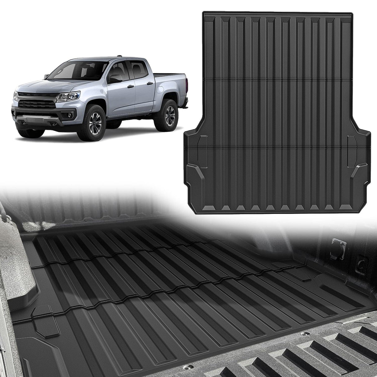 5ft Rubber Short Bed For 2015-2022 Chevy Colorado/GMC Canyon Nilight