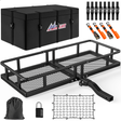 60 x 20x 7.87 Inch Hitch Cargo Carrier Set Nilight