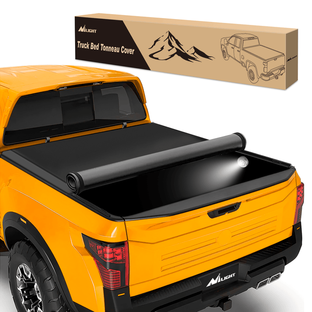 5ft Soft Roll Up Truck Tonneau Cover For Nissan Frontier 2005-2024 Nilight