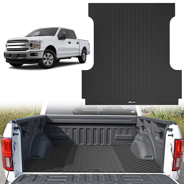 5.5ft Rubber Short Bed For 2015 2016 2017 2018 2019 2020 2021 2022 Ford F150 SuperCrew Cab Nilight