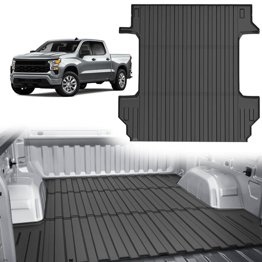 5.8ft Rubber Short Bed For 2019-2023 Chevy Silverado 1500/GMC Sierra 1500 Nilight