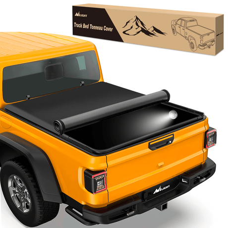 Soft Roll Up Truck Tonneau Cover Compatible with Gladiator JT 2020-2024 Nilight