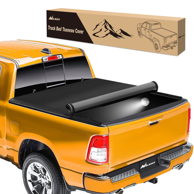 5.5ft Soft Roll Up Truck Bed Cover for 2009-2014 Ford F150 Nilight