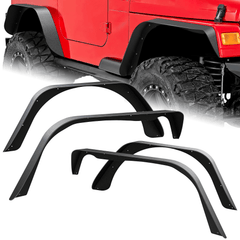 Off-Road Fender Flares Kit Compatible with 1997-2006 Wrangler TJ & LJ