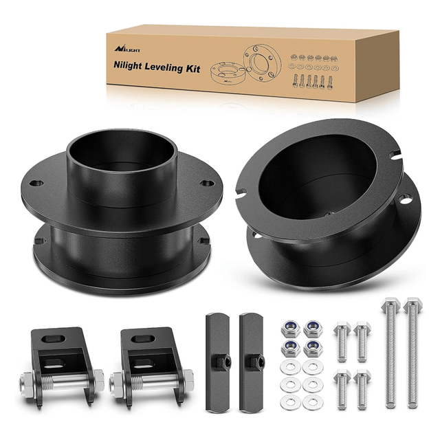 2.5 Inch Front Leveling Lift Kit for 2014-2023 ram 2500 4WD 2013-2022 ram 3500 4WD Spring Spacers and Shock Extenders Lift Kits Nilight