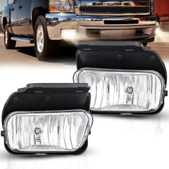 2002-2007 Chevy Silverado 1500 2500 3500 2002-2006 Avalanche Fog Light Assembly