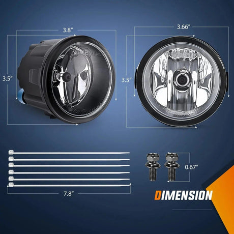 2007-2012 Versa 2009-2014 Cube Murano 2011-2014 Juke 2006-2013 Infiniti EX35 FX45 FX35 FX50 2010-2013 Infiniti G37 G25 2011-2013 M37 M56 Fog Lights Assembly Nilight