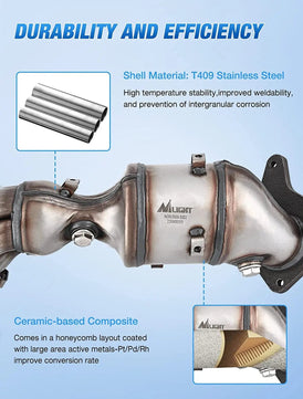 2007-2013 Nissan Altima 2.5L Catalytic Converter Nilight