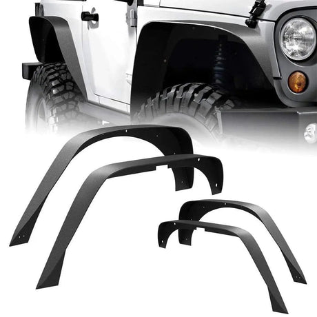 Fender 2007-2018 Jeep Wrangler JK Front Rear Fender Flares Kit