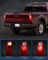 2008-2016 Ford F250 F350 F450 Taillight Assembly Super Duty Rear Lamp Replacement OE Style Driver Side Nilight