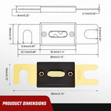 200A ANL Fuse with ANL Fuse Holder Nilight